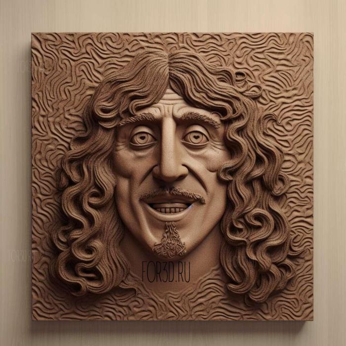 weird al 4 stl model for CNC